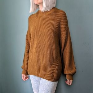 OLD NAVY Caramel Drop Shoulder Sweater